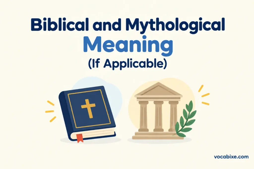 Biblical and Mythological Meaning (If Applicable)