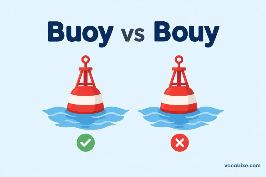Buoy vs Bouy