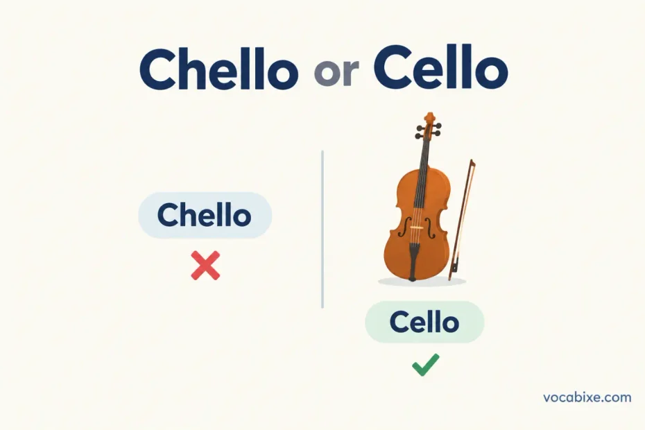 Chello vs Cello