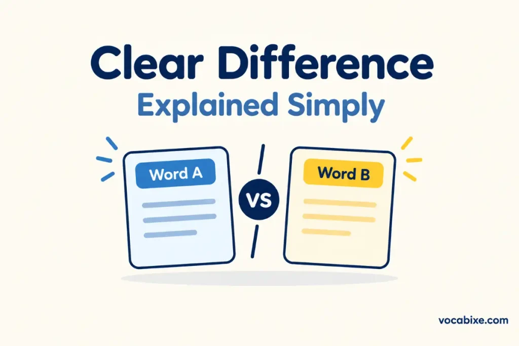 Clear Difference Explained Simply