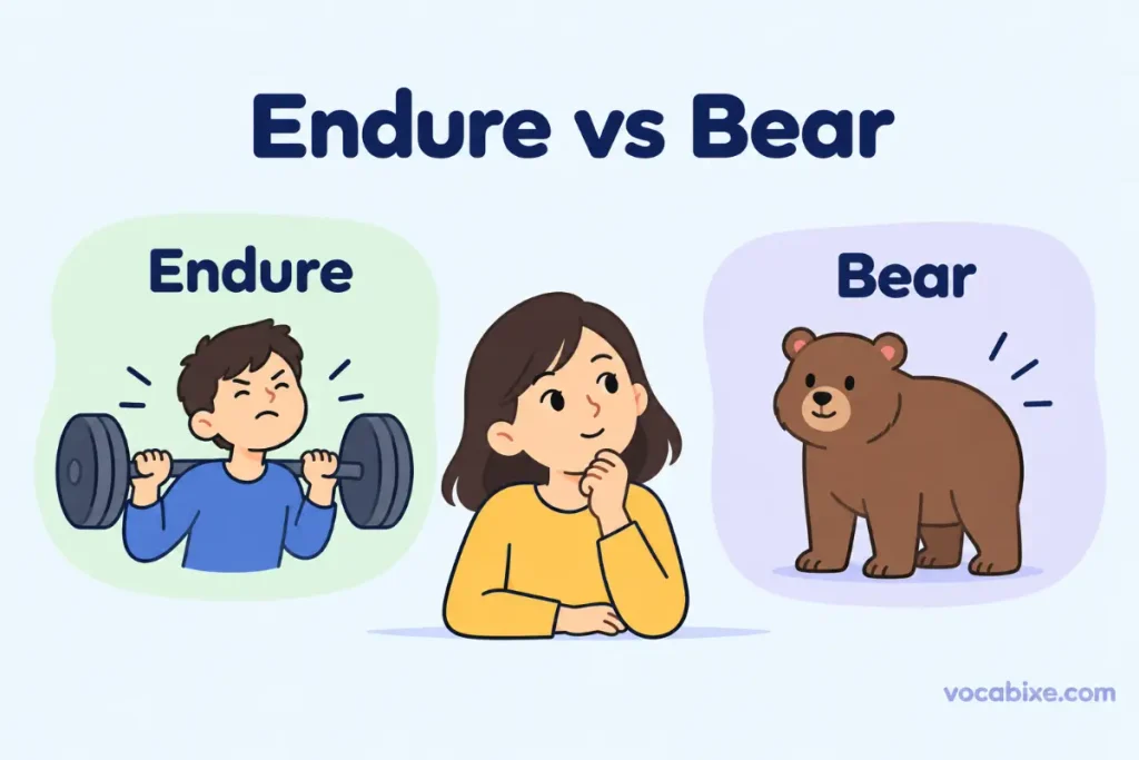 Endure vs Bear
