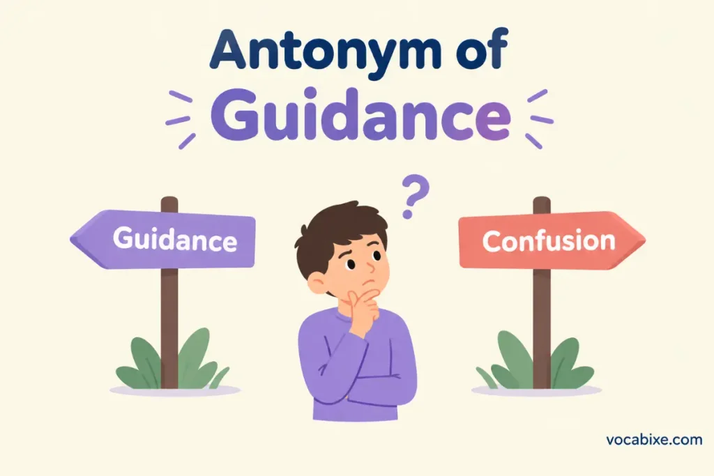 Antonyms of Guidance