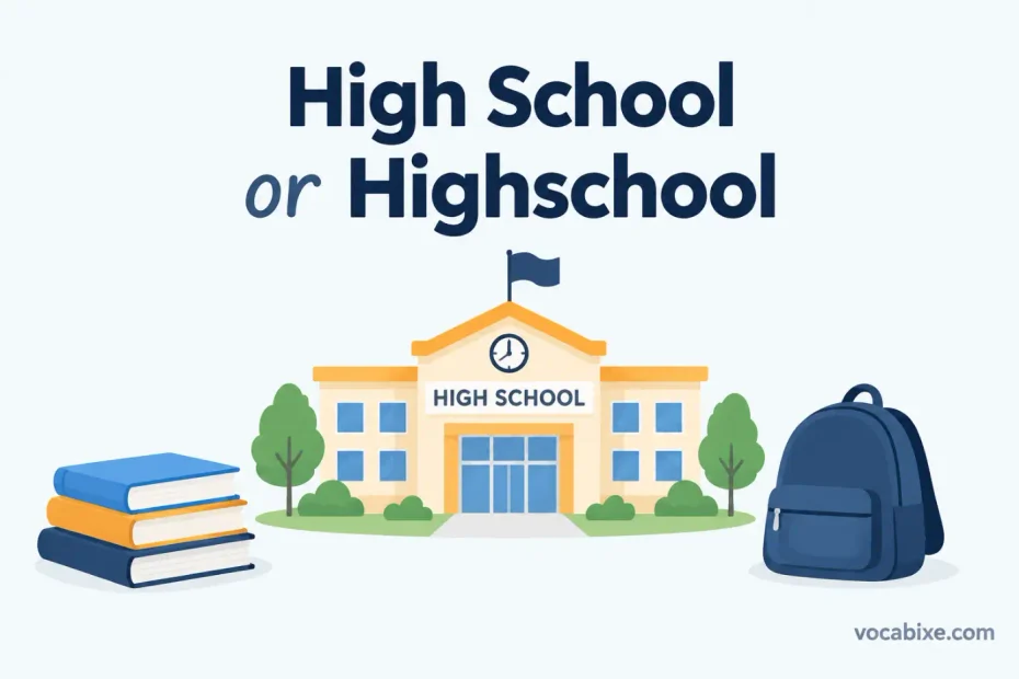 High School or Highschool
