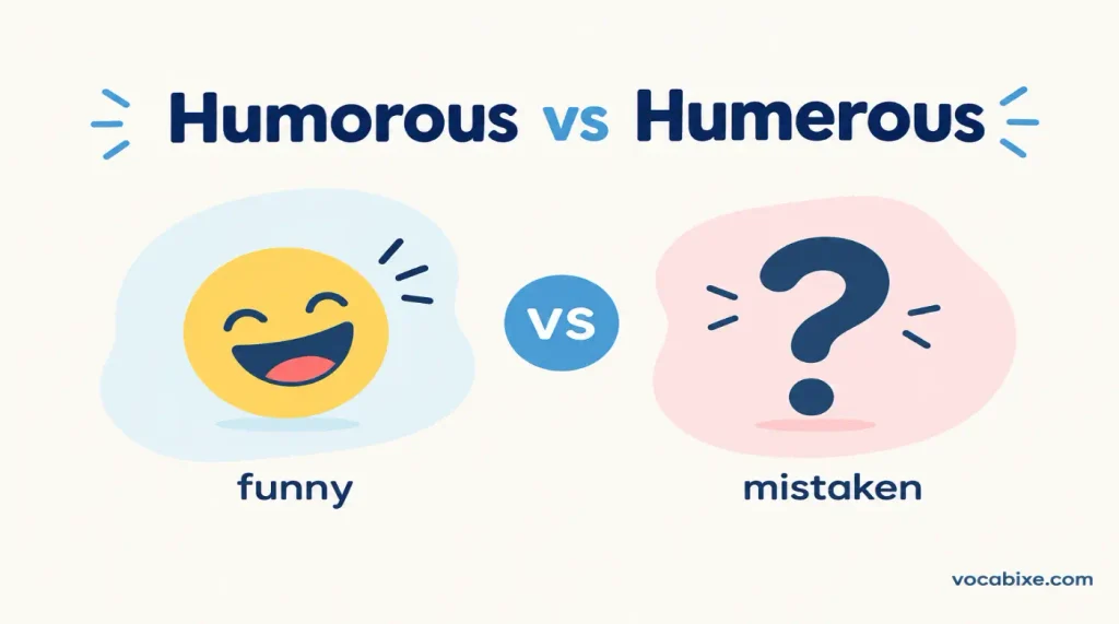 Humorous vs Humerous