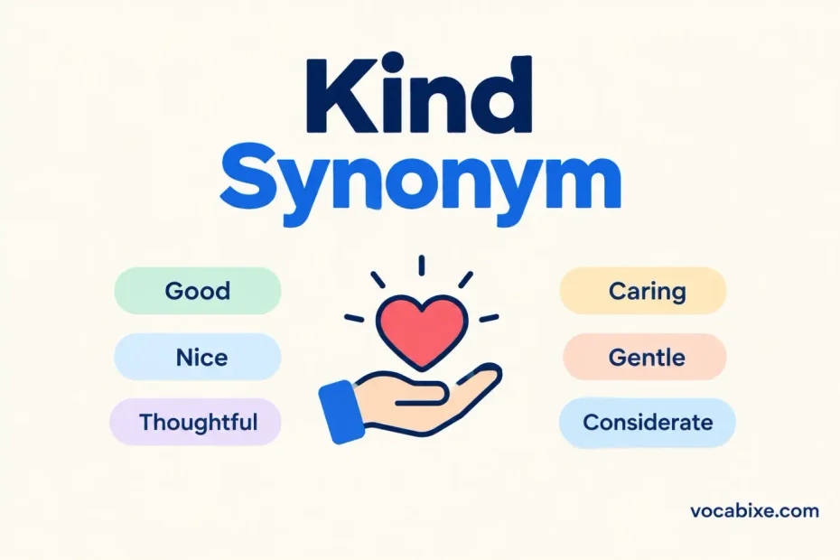 Kind Synonym