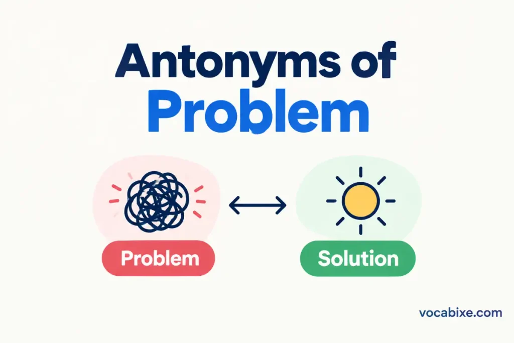 Antonyms of Problem