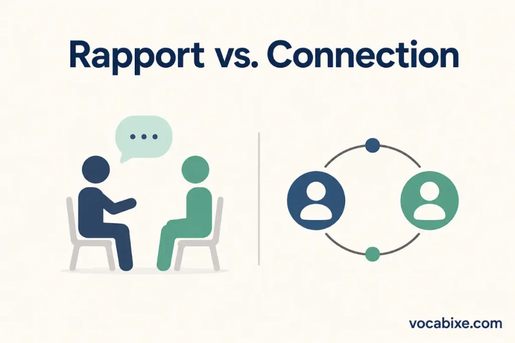 Rapport vs Connection