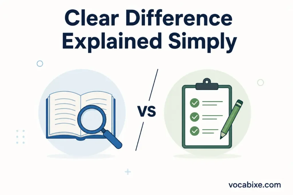 Clear Difference Explained Simply