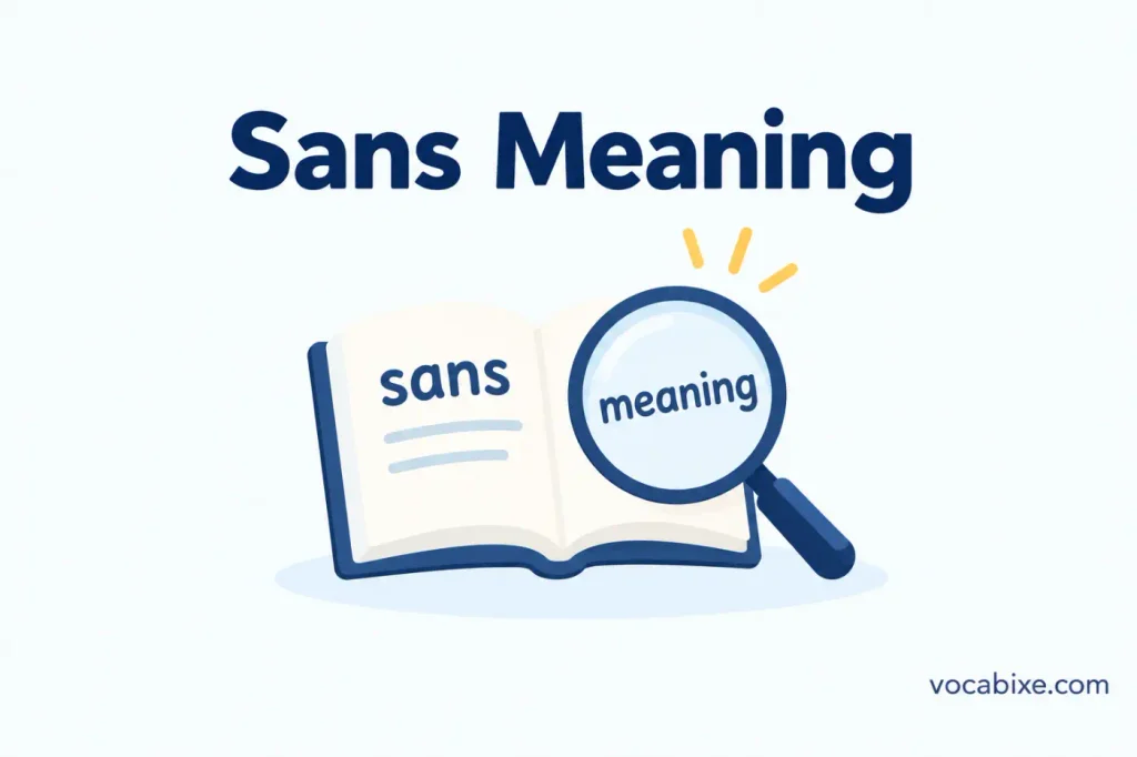 Sans Meaning