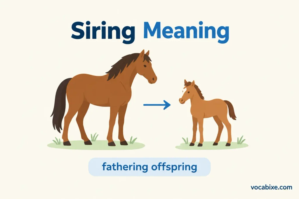 Siring Meaning