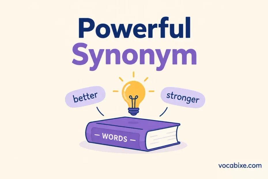 Powerful Synonym