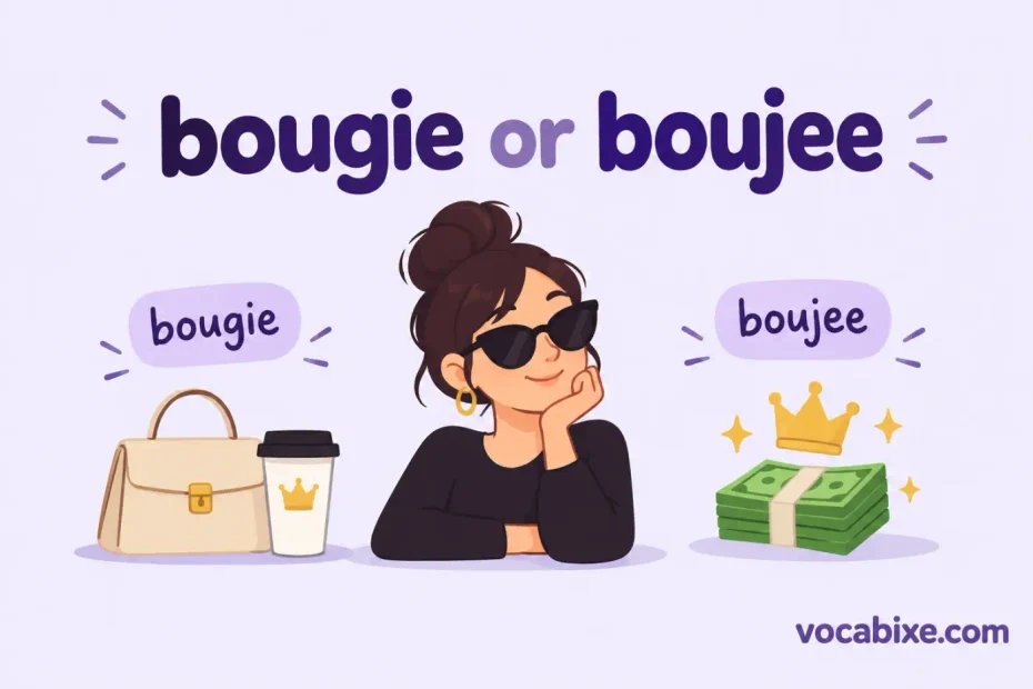 Bougie or Boujee