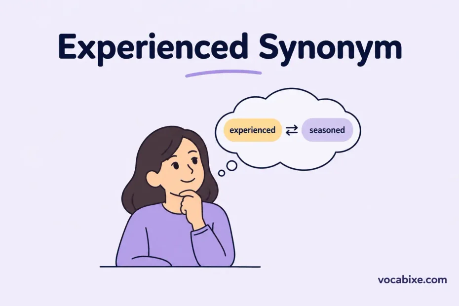 Another word for Experienced
