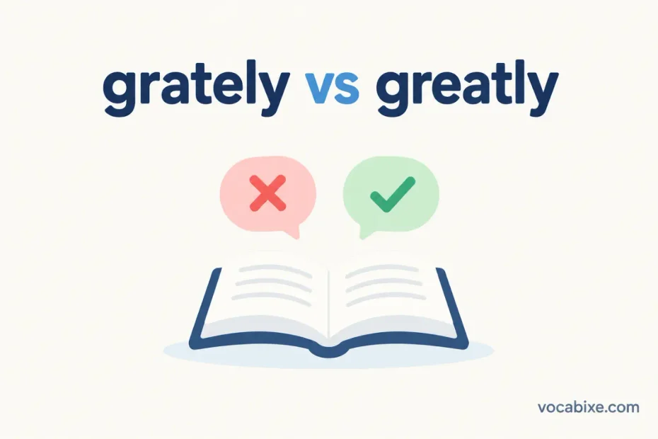 Grately vs Greatly