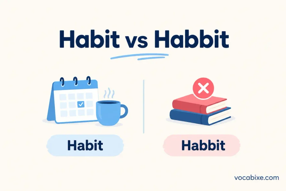 Habbit vs Habit