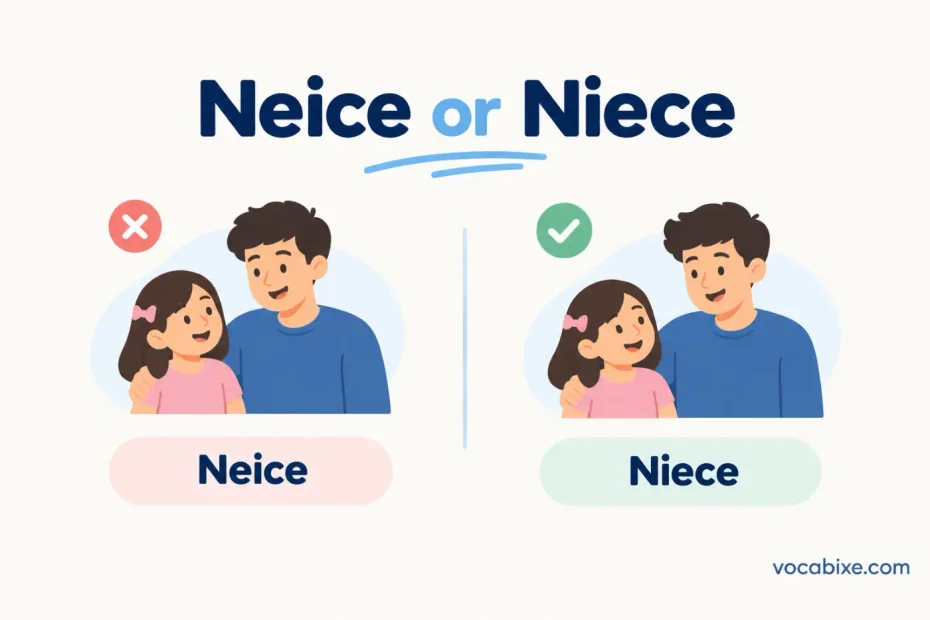 Niece vs Neice