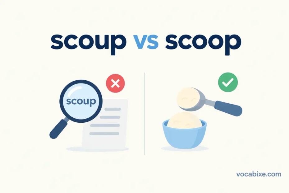 Scoup vs Scoop