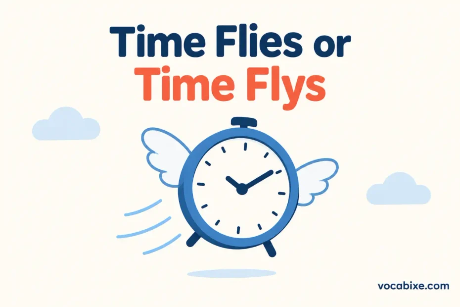 Time Flys vs Time Flies